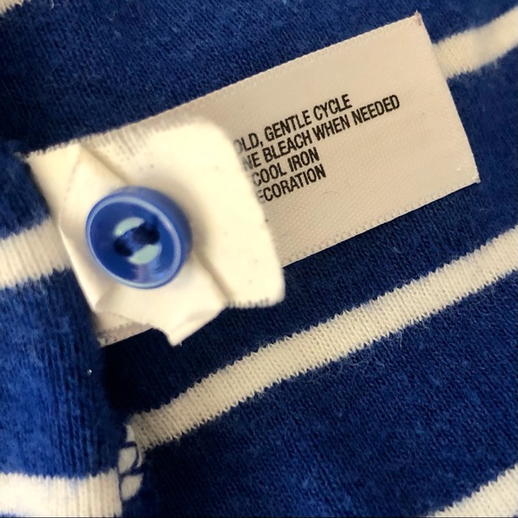 🟢[GAP] “Supersoft” Striped V-Neck Henley - Picture 9 of 13